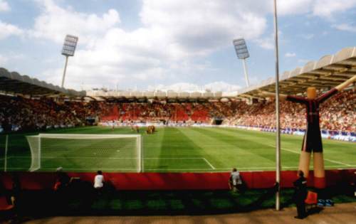 BayArena - Blick von der S�dtrib�ne