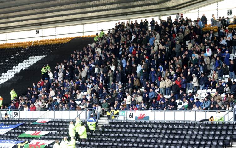 Pride Park - Ausw&auml;rtsfans
