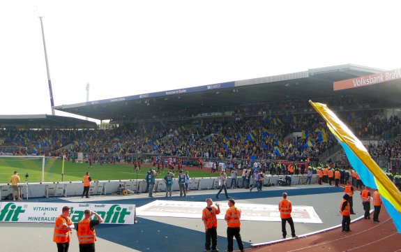 Eintracht-Stadion an der Hamburger Stra&szlig;e