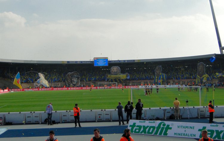 Eintracht-Stadion an der Hamburger Stra&szlig;e