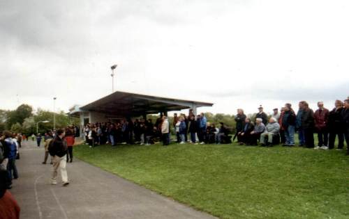 Sportplatz Heinrichstra&szlig;e - Unterstand