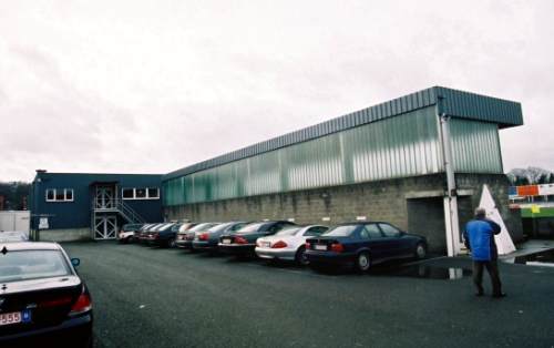 Louis Lucas Stadion - Trib&uuml;ne R&uuml;ckansicht