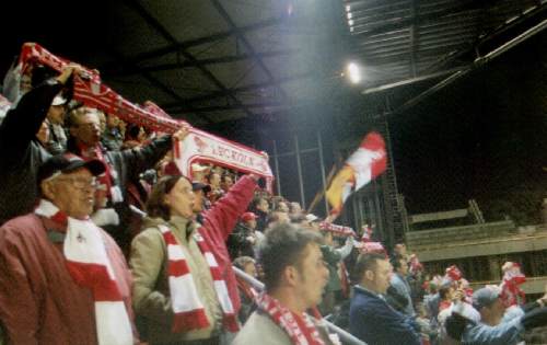 RheinEnergieStadion - K&ouml;lner Fans vorm Anpfiff... hier herrscht bald Euphorie!